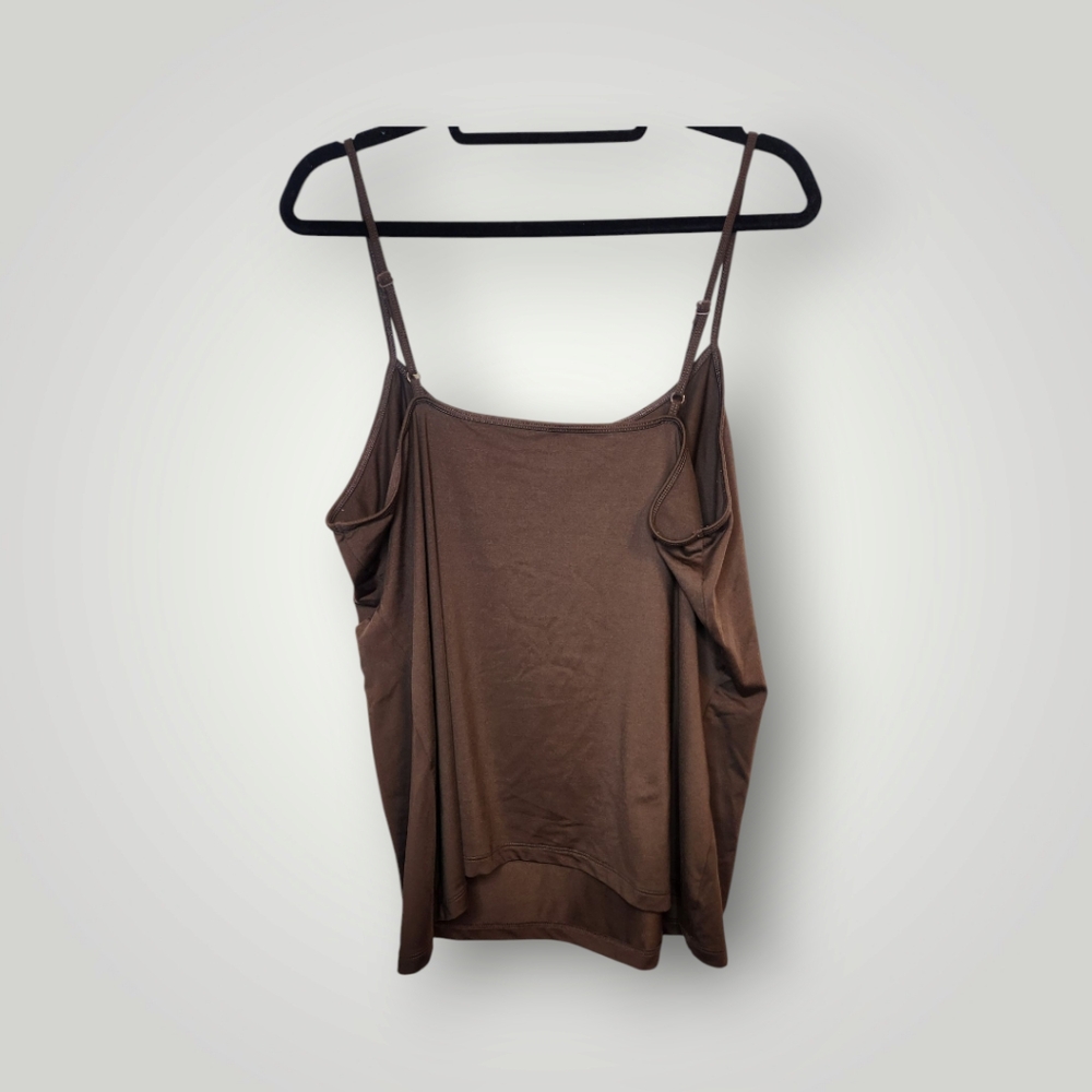 Lane Bryant Brown Spaghetti Strap tank Top size 18 20 - Picture 4 of 10